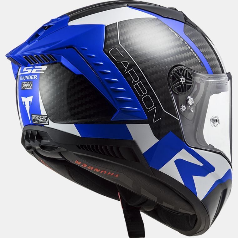 LS2 Thunder racinghjelm