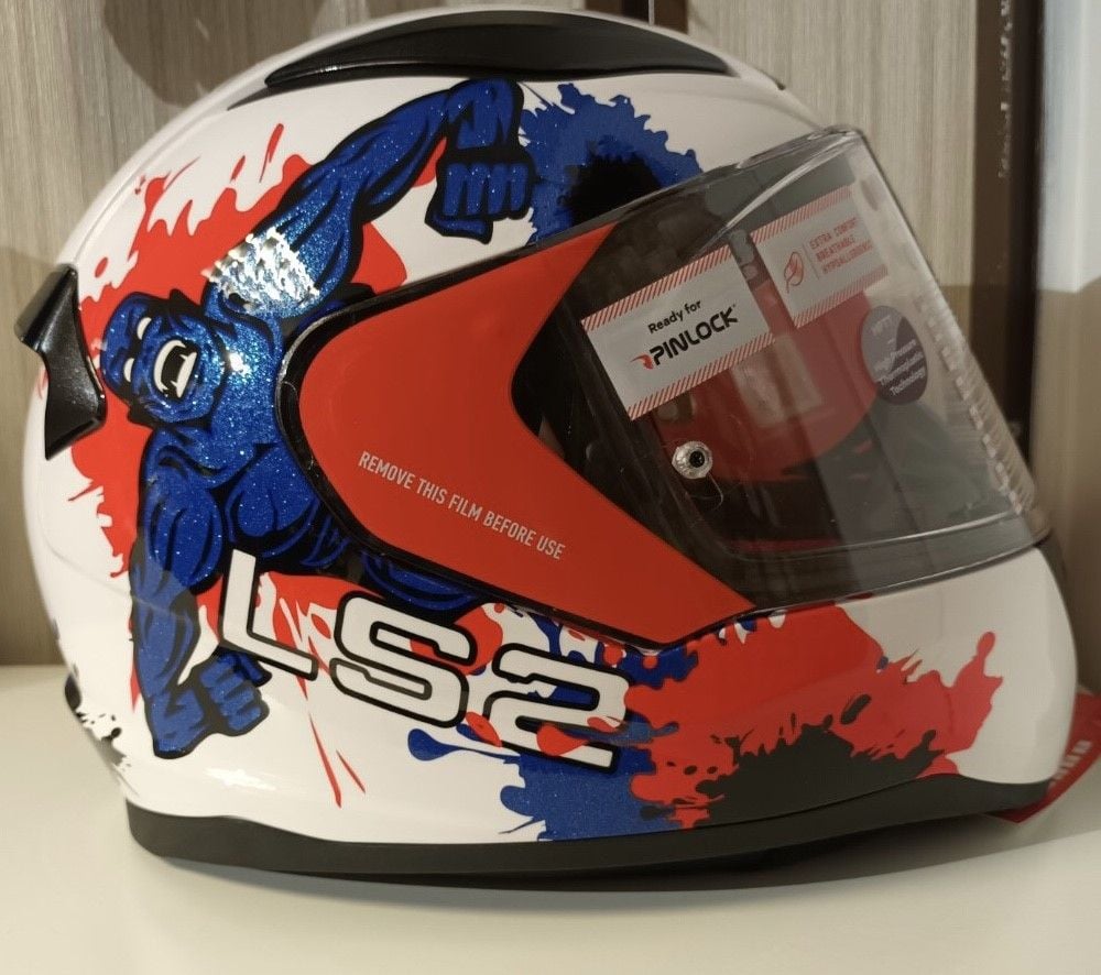 LS2 Rapid Mini helhjelm i barnestørrelse